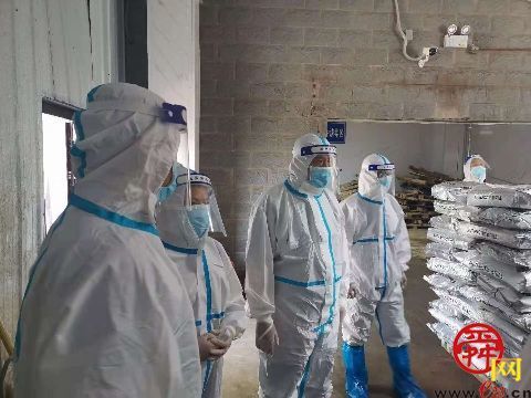 济南市进口冷链食品集中监管专仓开展高温天气安全作业检查 施工专业作业